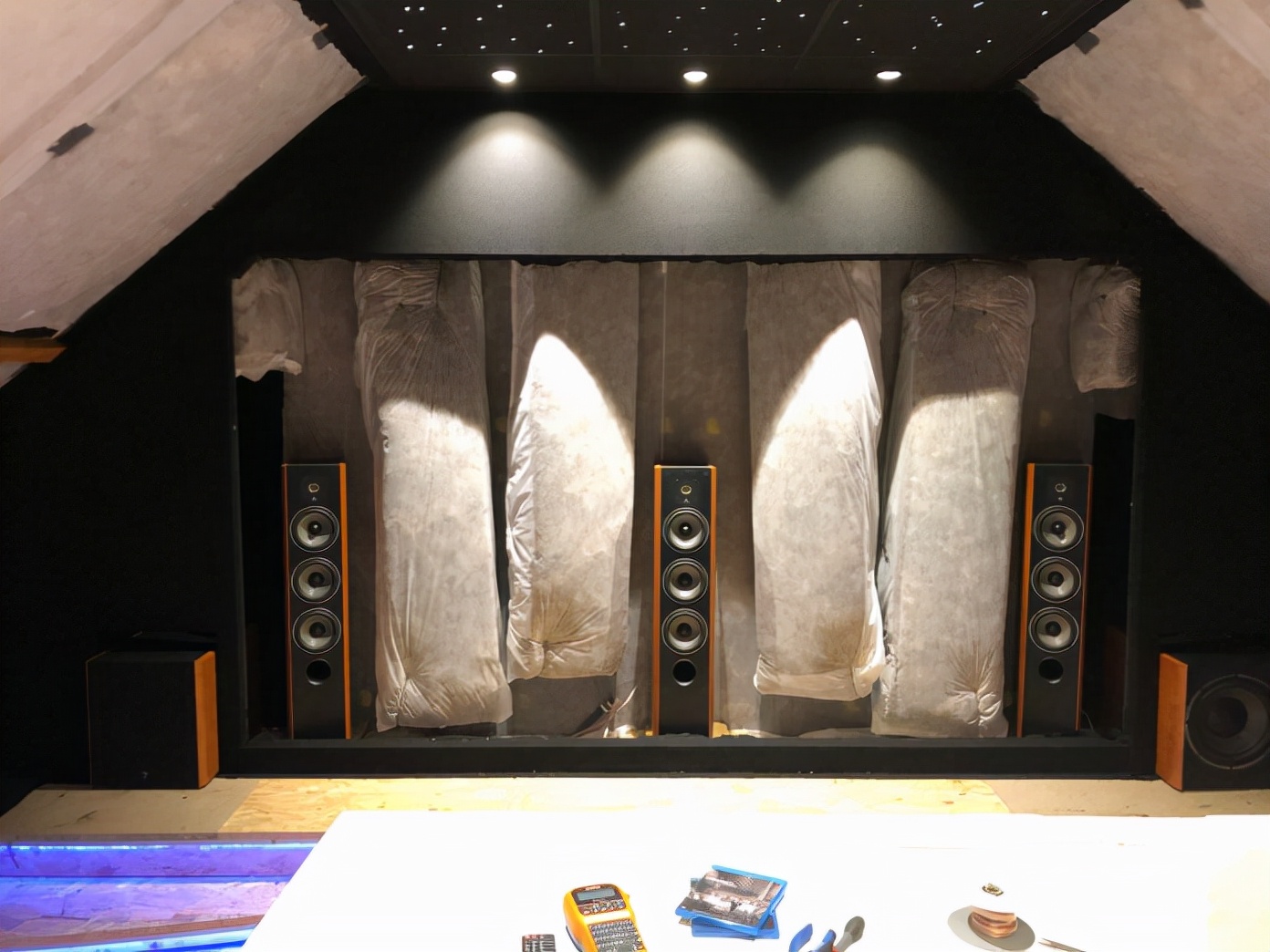 7.2声道全景声家庭影院测试,7.2.4全景声家庭影院方案