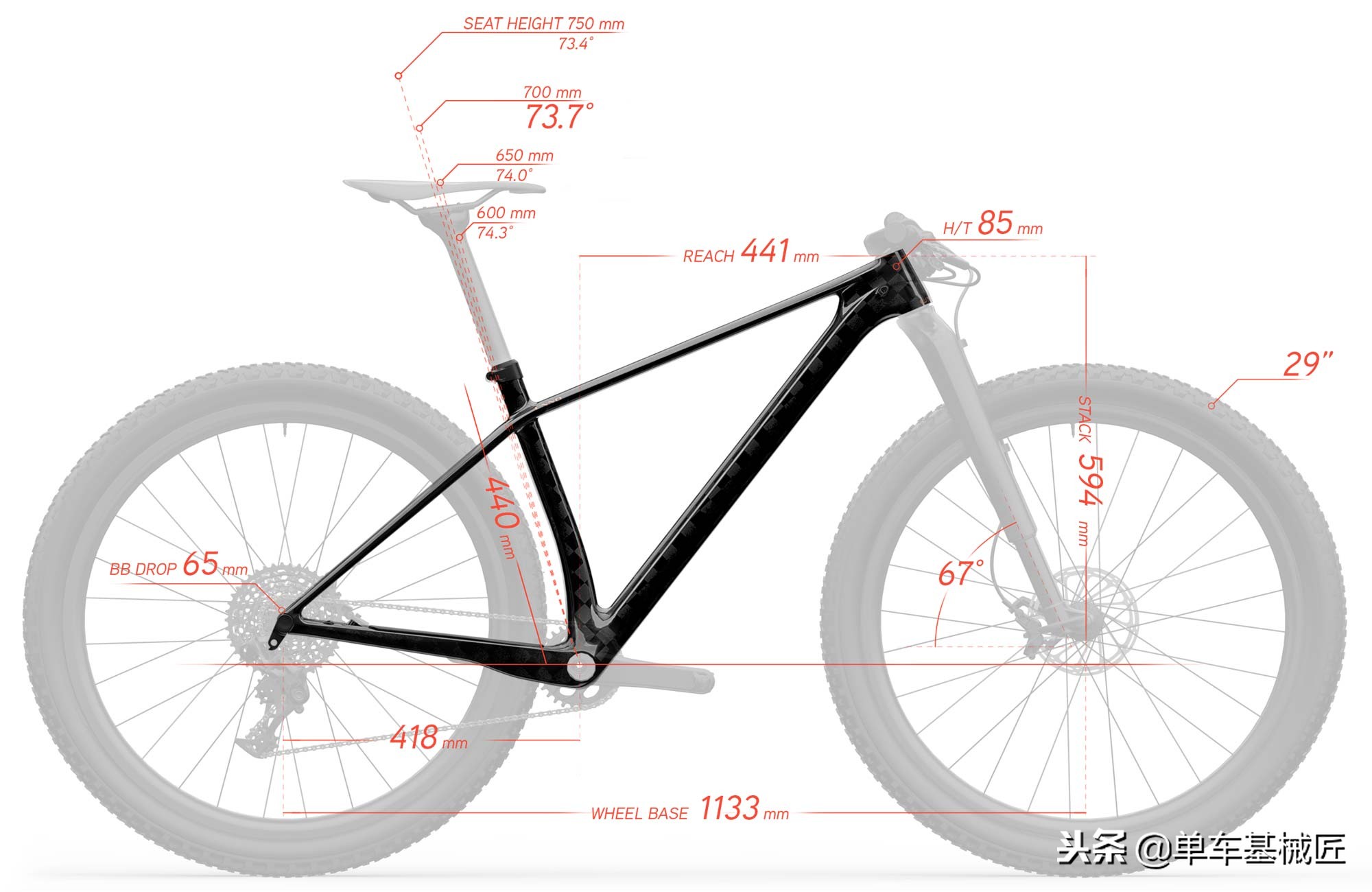 不偷奸不耍滑：实实在在的790g山地车车架，竟然还包含了桶轴