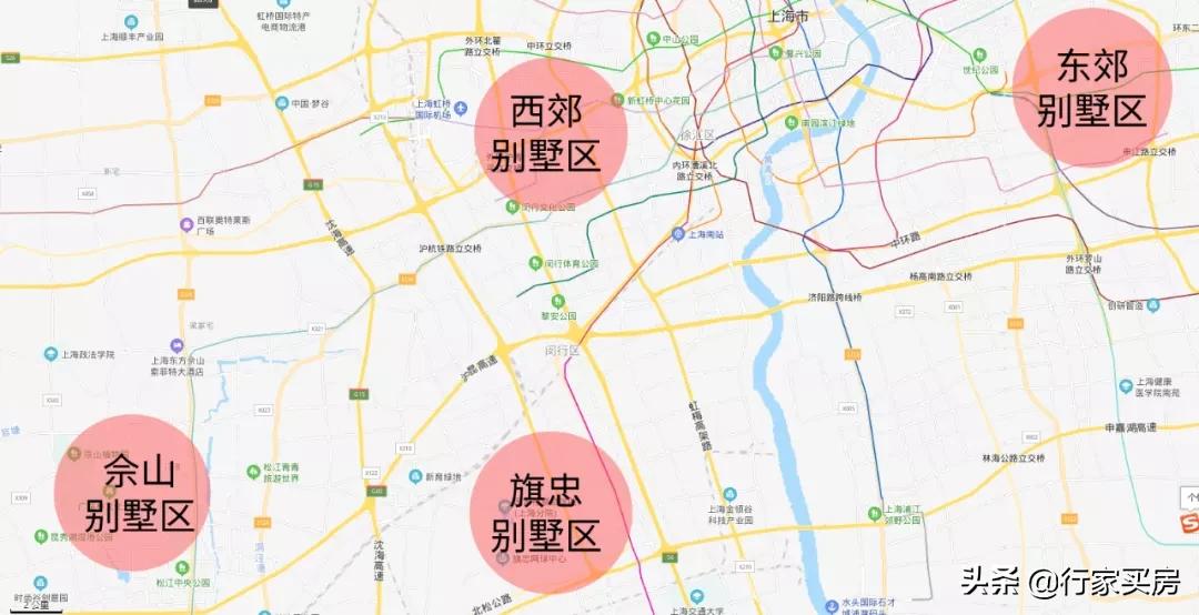 佘山纯独栋别墅前景,佘山别墅楼盘138-150平米