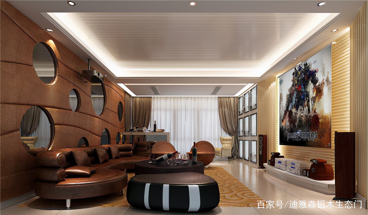 家庭视听室设计方案,视听室的灯光设计