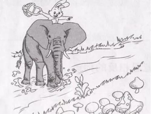 植树节看图写话一年级20至30字,一年级给奶奶吃苹果看图写话30字