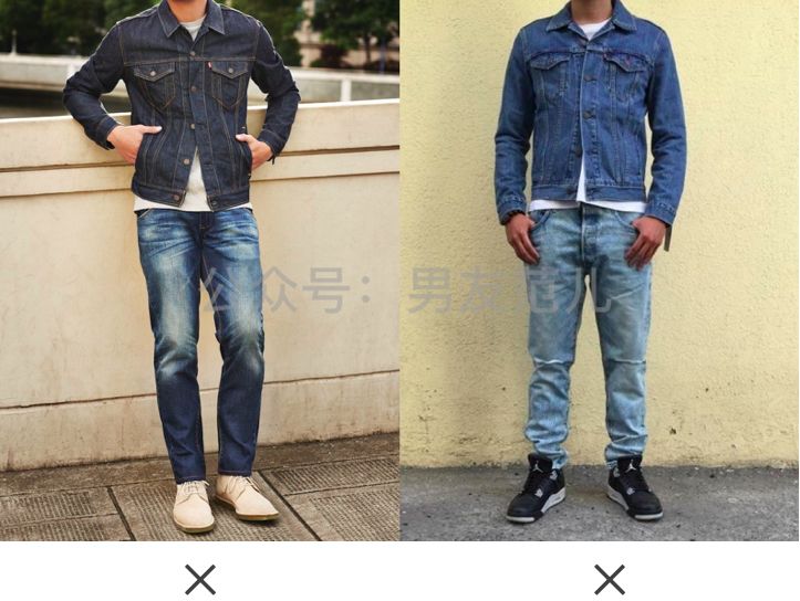 牛仔夹克怎么穿好看男生,牛仔夹克里边怎么搭配