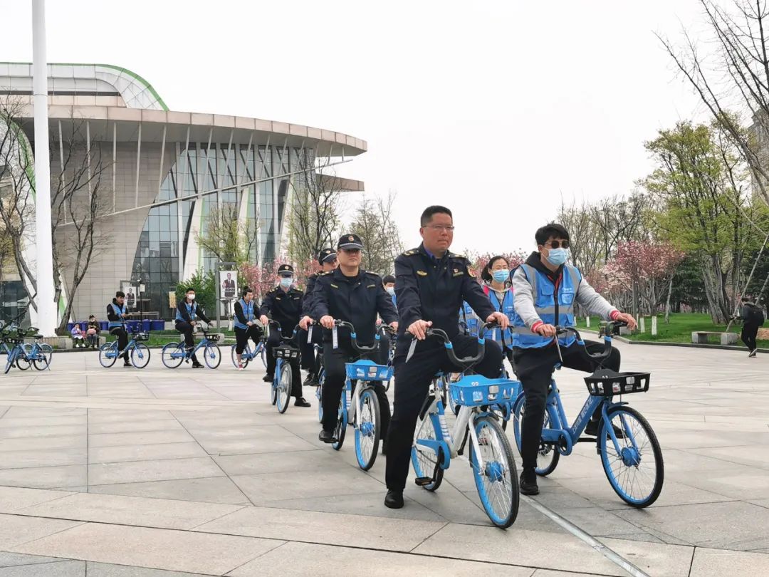 高新区执法局：哈啰单车全域管理系统即日启用