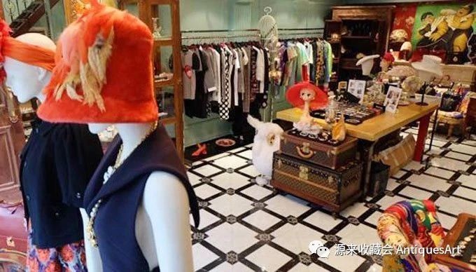 国外的古董店探秘,西洋古董首饰哪里进货