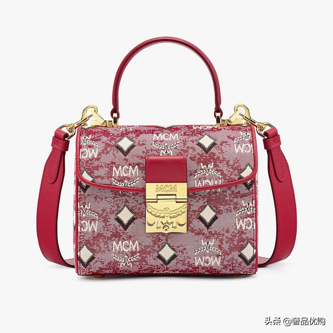 mcm提花织物怎么搭配,mcm风琴包哪个颜色最好看