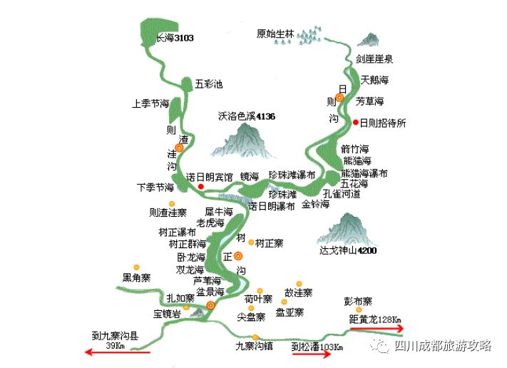 九寨沟跟阿坝州旅游,九寨沟与周边游