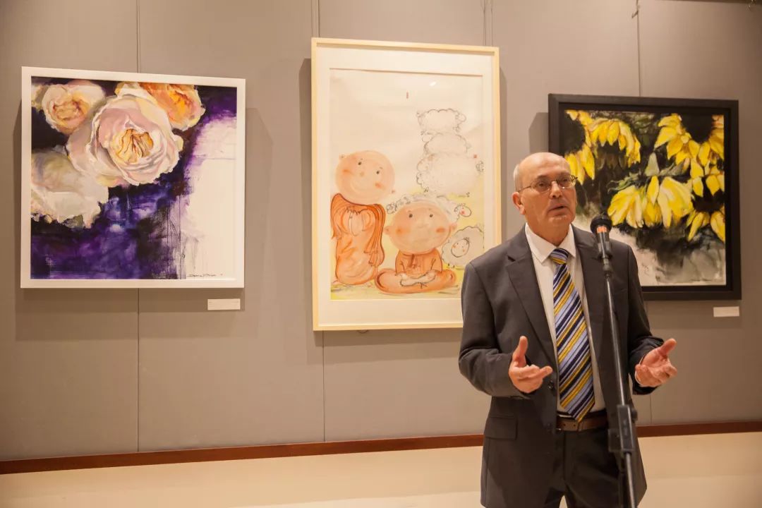 纯真、宁静与美——中马女画家对话展在马耳他中国文化中心举行