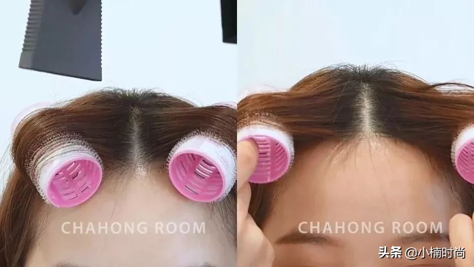 中分刘海怎么剪八字刘海,发型师八字刘海怎么卷好看