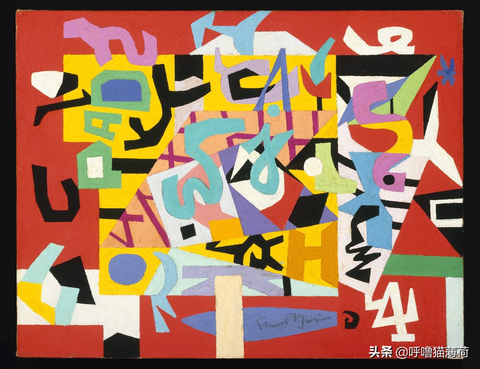 美国著名抽象派画家,美国抽象表现主义画家代表人物