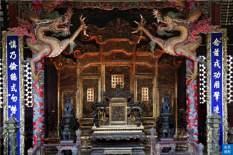 中国仅存的两大宫殿沈阳故宫,当年的盛京皇宫现在的沈阳故宫