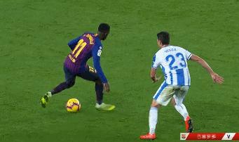 梅西扳平救主完整视频,梅西造乌龙法蒂破门巴萨3球完胜