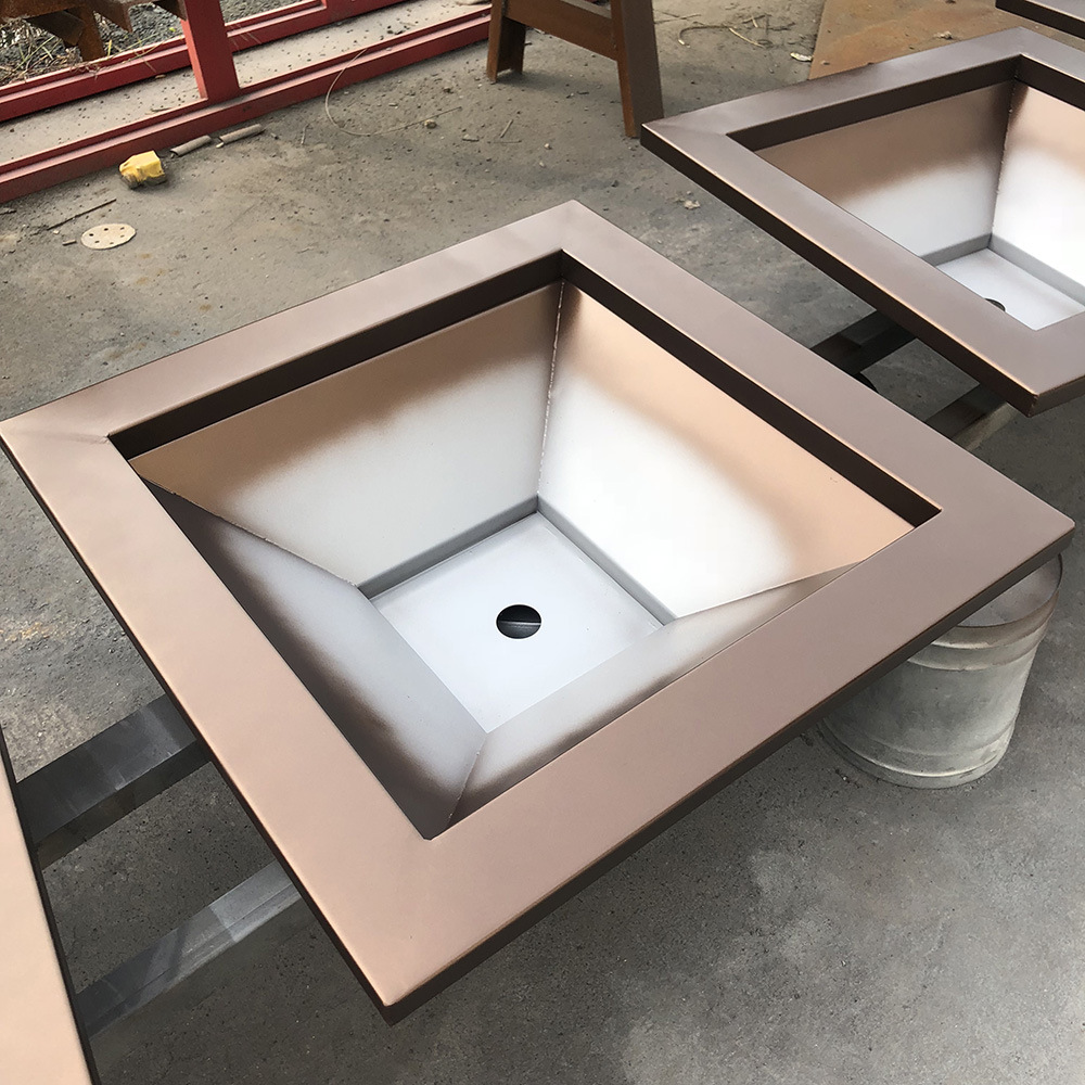 苏州不锈钢花盆厂家,江苏金属花盆花箱花钵厂家定制