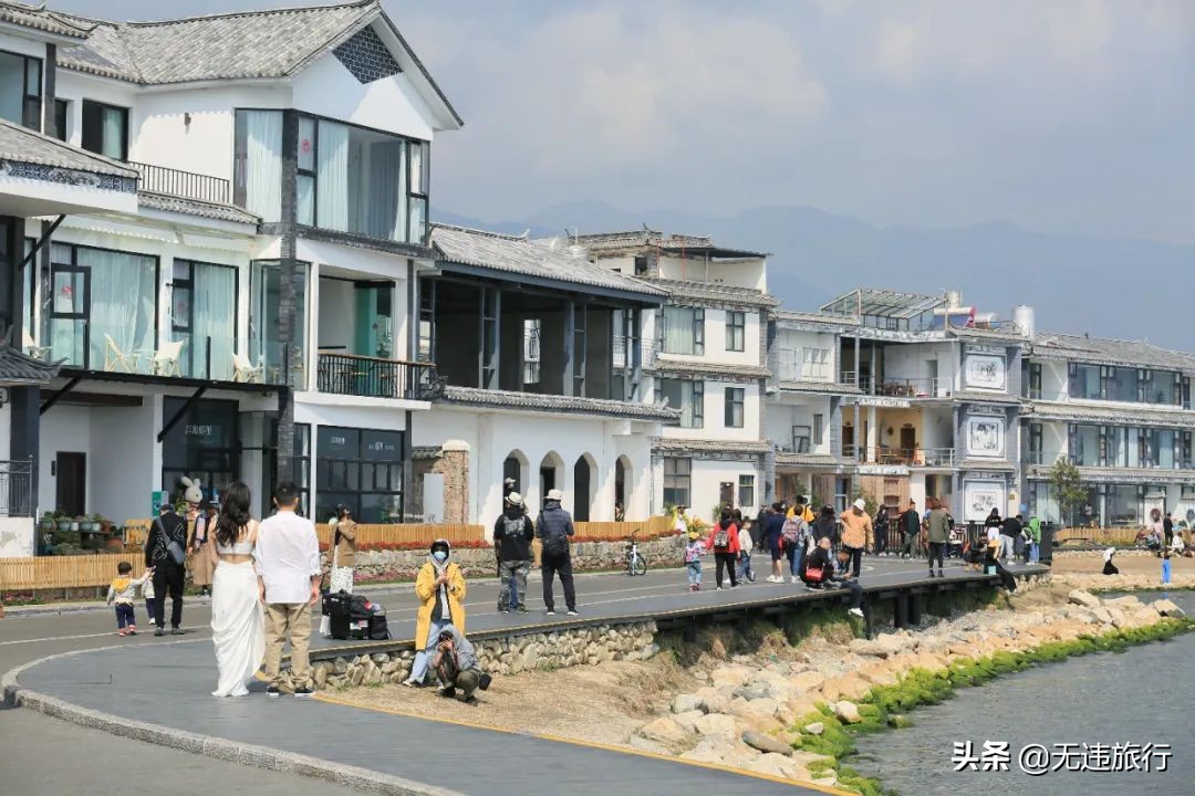 大理磻溪s弯网红打卡,大理洱海磻溪村s弯网红打卡地