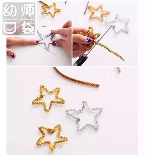 幼儿园用扭扭棒制作竹节虫,扭扭棒幼儿园简单玩法