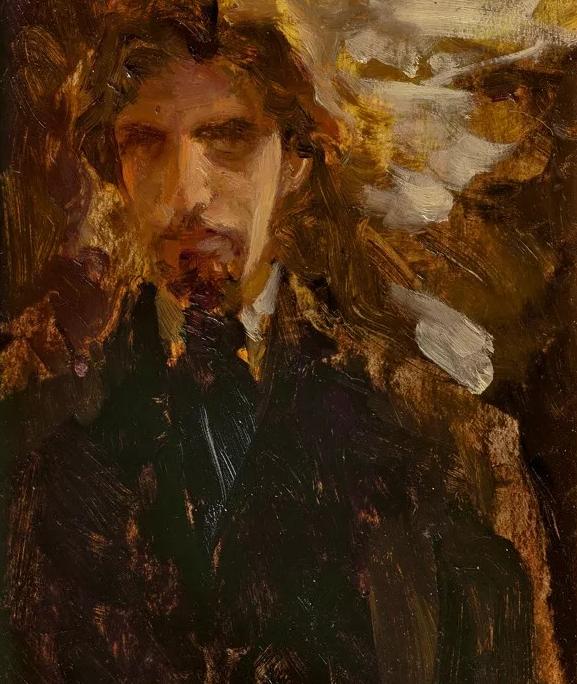 油画家何多苓作品选,1986年当代油画四人展何多苓