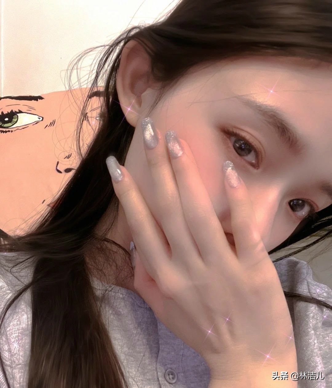 林允美甲教程完整版,林允弄美甲