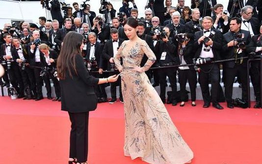 戛纳金棕榈霸王别姬红毯,戛纳电影节的红毯比拼还在继续