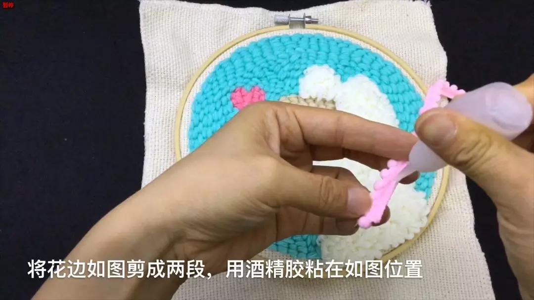 diy刺绣小图案戳戳绣,刺绣文化戳戳绣