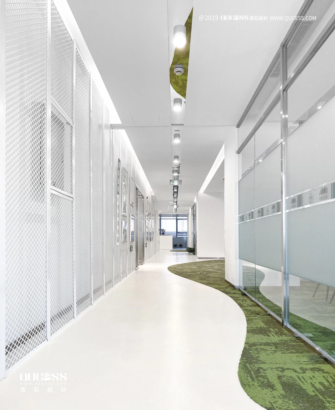 QUCESS新作|办公空间中的江南园林「镜·园」