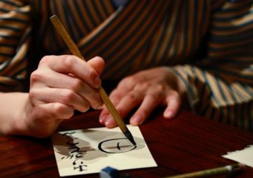 转字毛笔写法教学,初学毛笔握笔正确姿势有几种