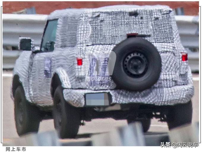 福特bronco四门版suv实车,福特bronco和吉姆尼