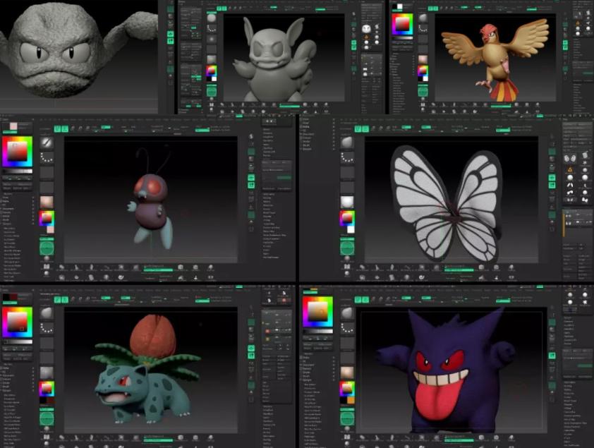 会动的3d插画,c4d会动的字体教程