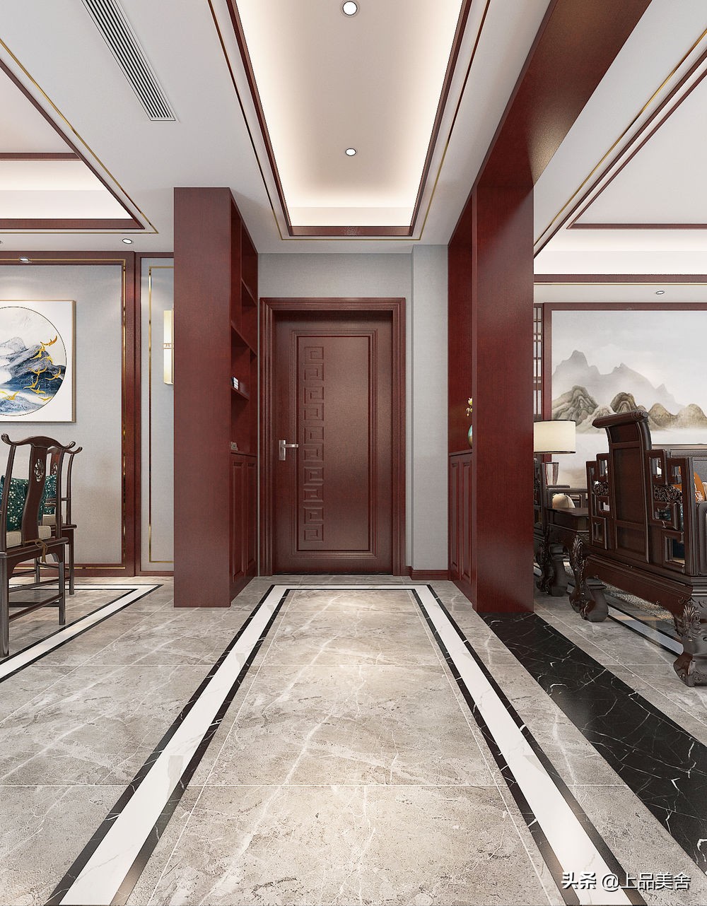 老公不顾老婆反对坚持装中式风，完工效果太震撼，被老婆拿出来晒