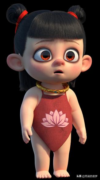 哪吒q版可爱,新生版哪吒复活