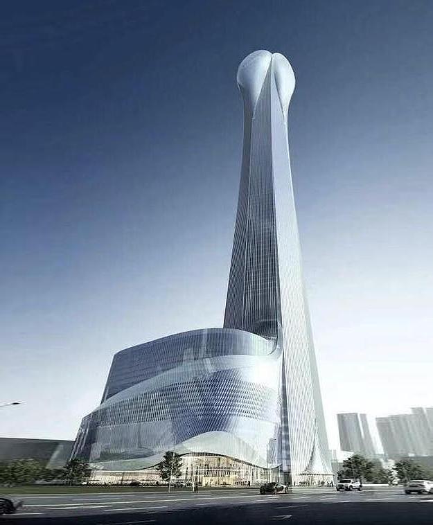 武汉400摩天高楼集合,武汉900米的高楼大厦