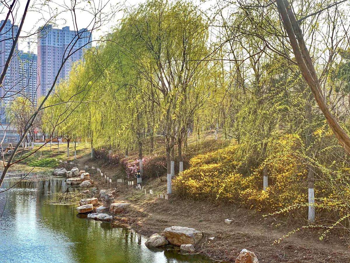 碧海蓝天看湖景,碧海蓝天看辽宁锦州