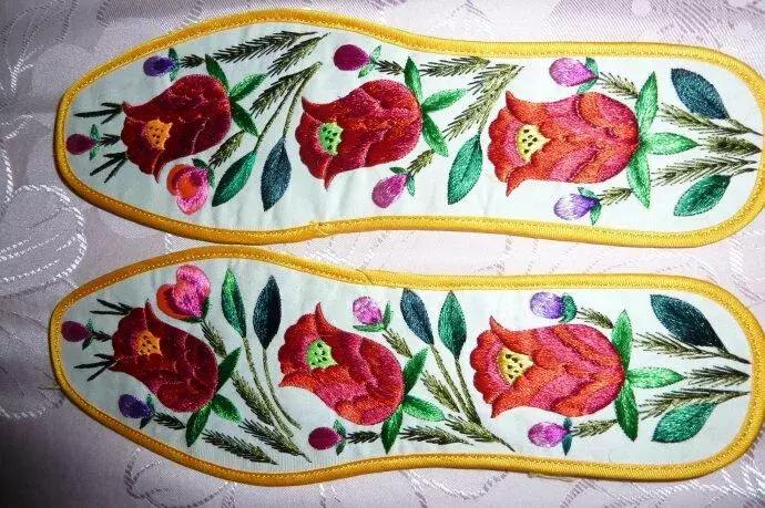 手工艺术鞋垫7层,各种既好看又简单的手工鞋垫