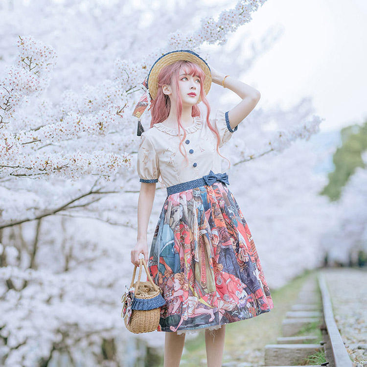 萌新刚入门的洛丽塔裙,最便宜又好看的洛丽塔裙子推荐