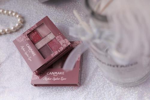 canmake五色眼影盘,canmake四色眼影盘替代五色眼影盘