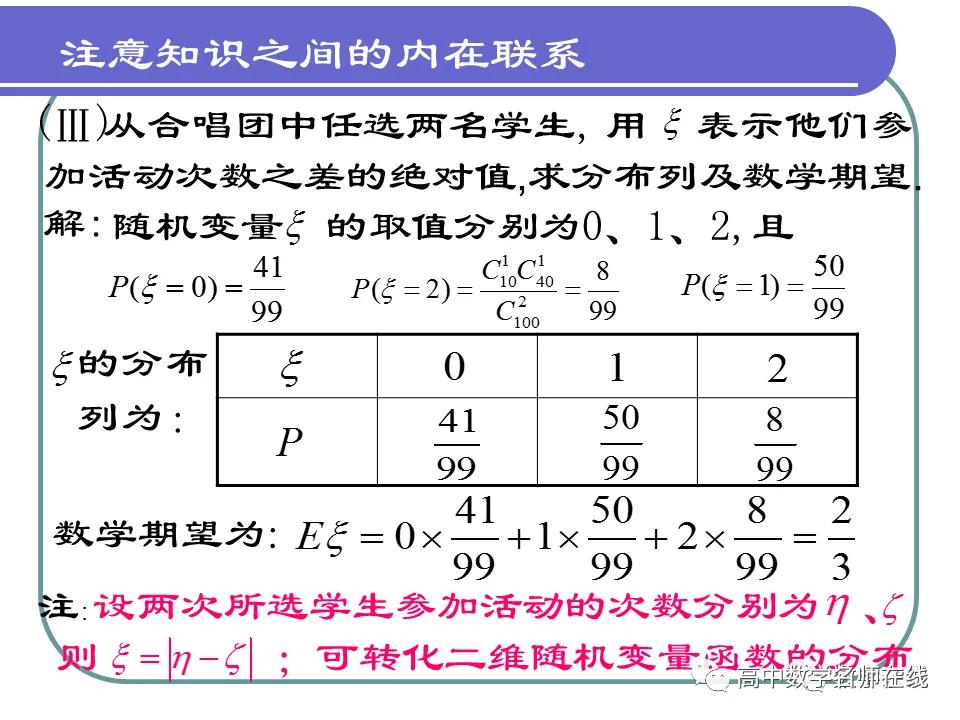 概率知识清单,彩票概率学知识
