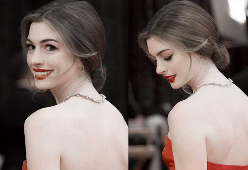 穿普拉达的女王安妮海瑟薇头像,安妮海瑟薇穿普拉达的女王香奈儿