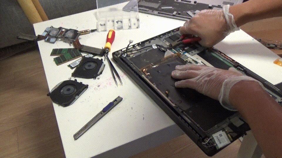 XPS9550升级Precision5530主板实战演习