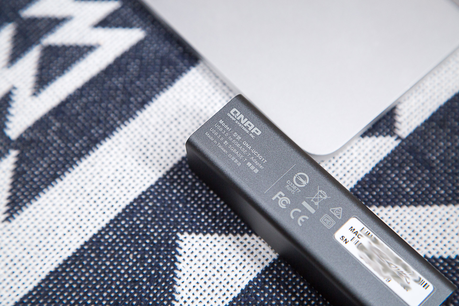 万兆路上的一块金砖：威联通QNAPQNA-UC5G1TUSB3.0转5GbE网络