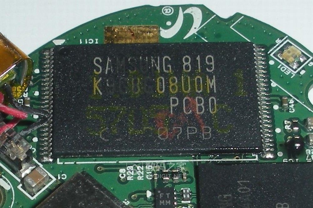 拆修三星音乐魔法石MP3*放播**器YP-S2附数据充电线制作方法