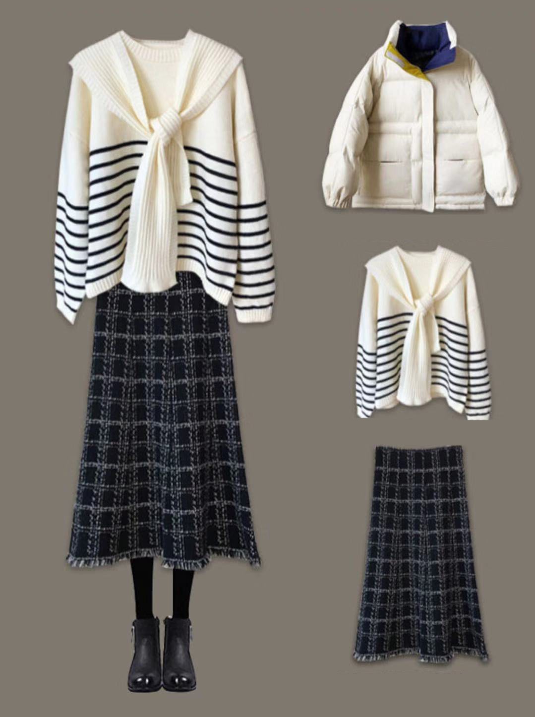 冬季穿衣怎么搭8个穿搭技巧,3种不同风格的冬季穿搭示范