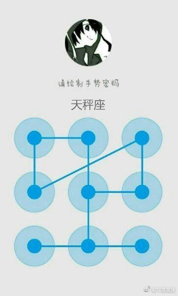 十二星座专属手势,十二星座的专属屏锁数字密码