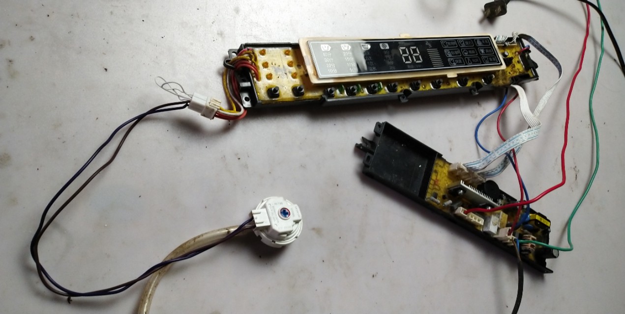 海尔全自动波轮洗衣机,洗涤排水正常,脱水不转,故障出在哪里?