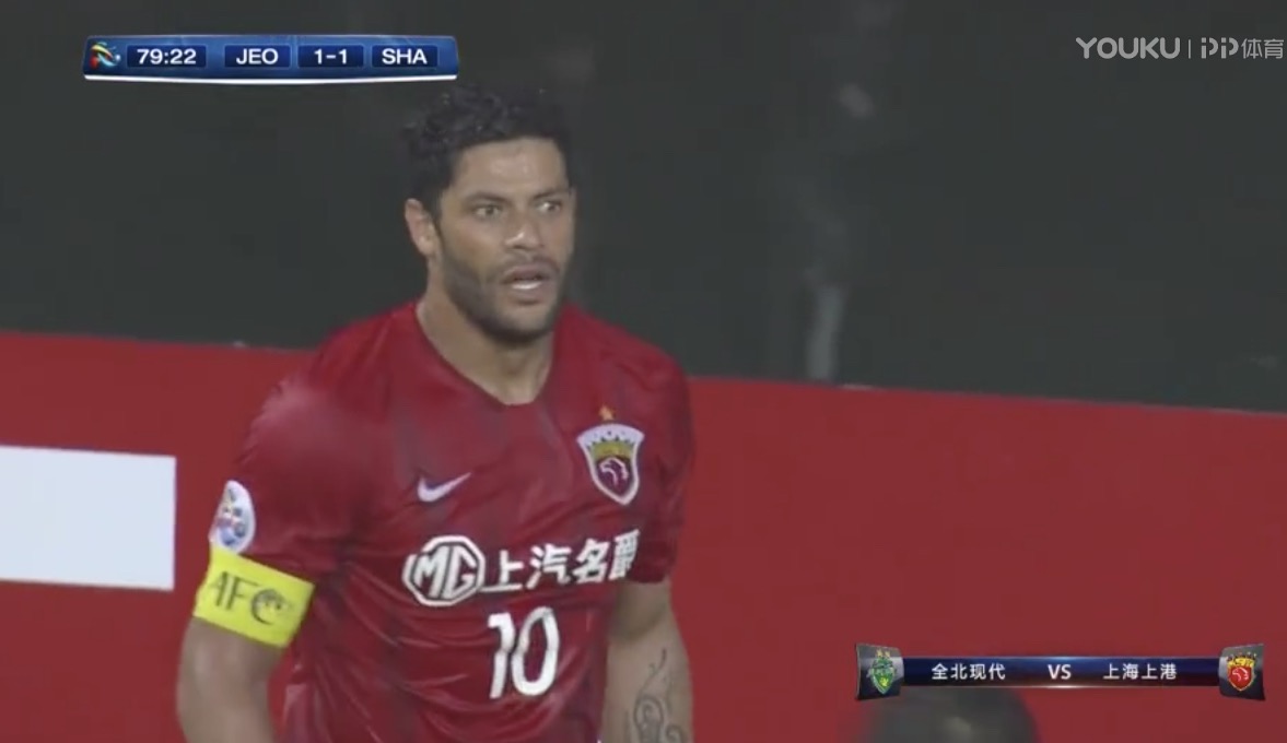 亚冠上港胡尔克点球,胡尔克打爆日本后防