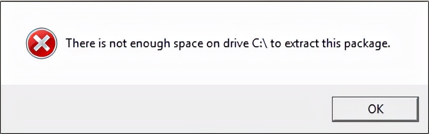 解压游戏时显示c盘内存不足,c盘空间不足怎么快速清理