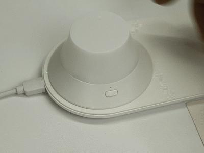 yeelight无线充电夜灯拆解,拆解cyansky手电筒