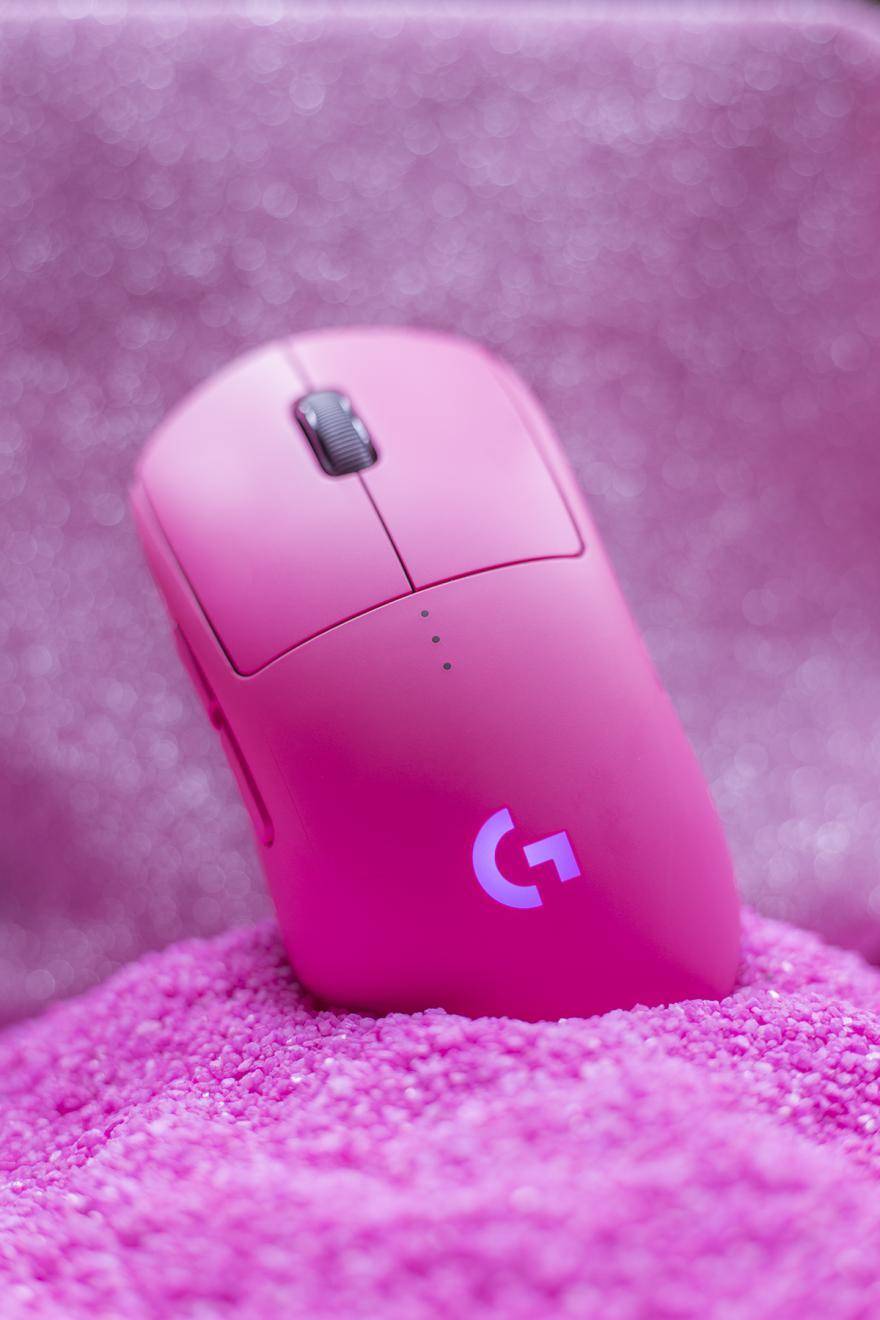 罗技鼠标gpw三代樱花粉,罗技prowireless鼠标测评