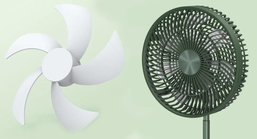 桌面电风扇折叠空气循环扇,无叶风扇塔扇落地扇循环扇