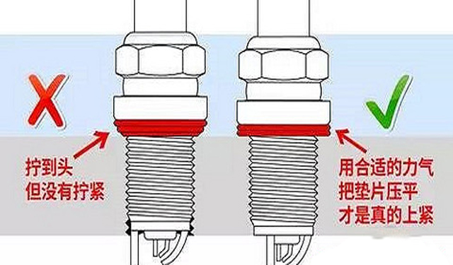 火花塞变黑会怎么样,更换火花塞有漏气声音