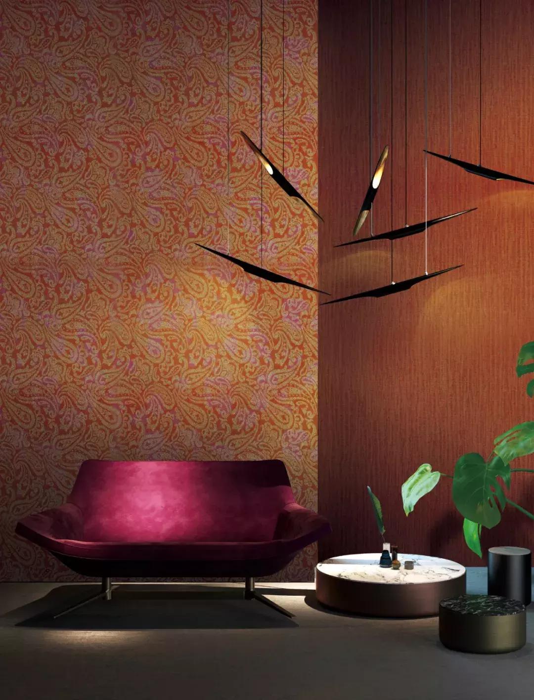 法式复古墙纸图片,异域风情墙纸艺术