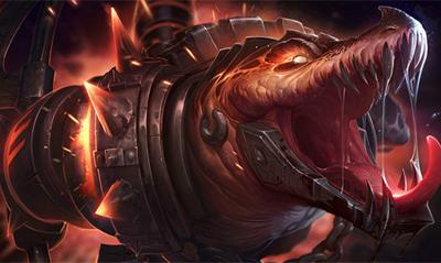 lol红怒英雄,lol鳄鱼红怒w技能后摇严重