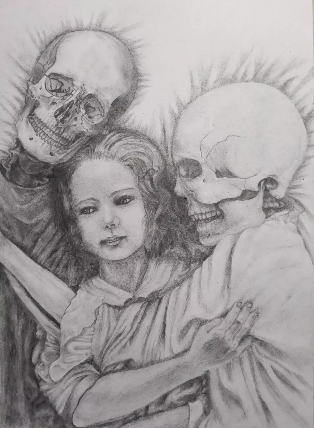 兰大医学生手绘解剖图,南方医科大学学生手绘解剖图